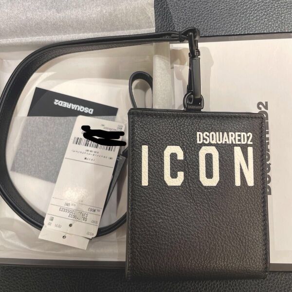 【正規品】DSQUARED2 BE ICON WALLET ネックウォレット 23SS