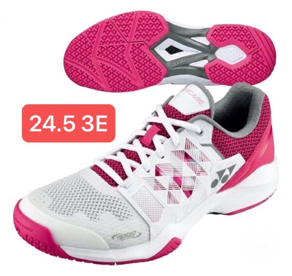YONEX ソニケージ クレー・砂入り人工芝用 テニスシューズ 3E