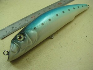 デュエル アイルマグネットDB125F パールアユ 式 DUEL AileMagnet DartBait SaltwaterMinnow 重心移動