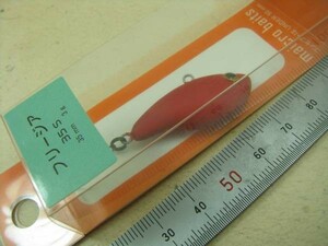 管釣りに microbaits フリージア35S Freesia red 新品 マイクロベイツ