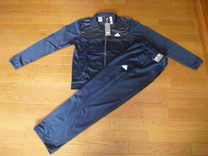 adidas=アディダス メンズジャージ上下セット Mサイズ 新品