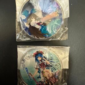 東方project 比那名居天子 霊烏路空 アクリル ピンバッジ