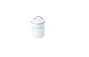  immediately successful bid * canister SUGAR can white * ornament .... become canister 