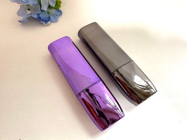 IQOS イルマ i ワン ケース iqosiluma one ケース アイコスイルマワン専用ケース 2個 紫とシルバー