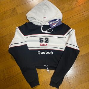 新品未使用 タグ付き Reebok トレーナー O!Oi クラブ フーディー パーカー スウェット L