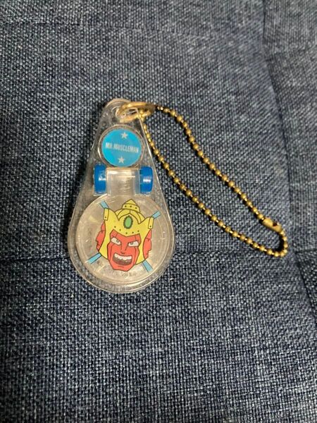 キン肉マン 当時物 キーホルダー アシュラマン ウォーズマン レア?
