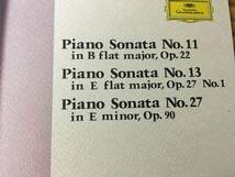 即決 ケンプ・ベートーヴェン・ピアノソナタ集5・第11番変ロ長調・作品22・他・MG2361・LP盤　_画像2