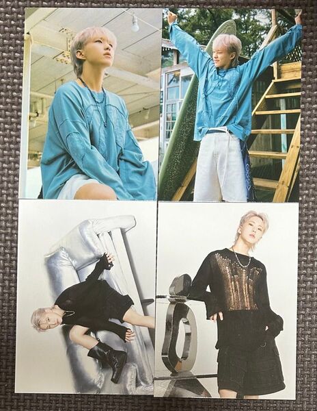 SEVENTEEN spill the feels kit album フォトカード ホシ 4枚セット
