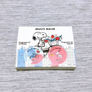 スヌーピー マルチバーム SNOOPY シトラスの香り チューリップの香り 新品