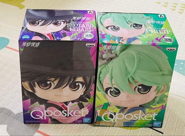 仮面ライダーW 風都探偵 Qposket 2体セット左翔太郎 フィリップ