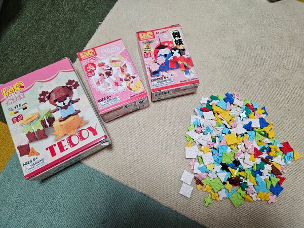 LaQ ラキュー パーツ ブロック パズル ホビー