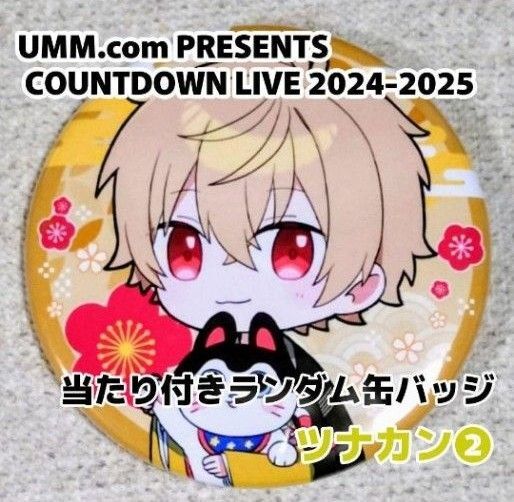 UMM COUNTDOWN LIVE 2024-2025 ランダム缶バッジ ツナカン 2