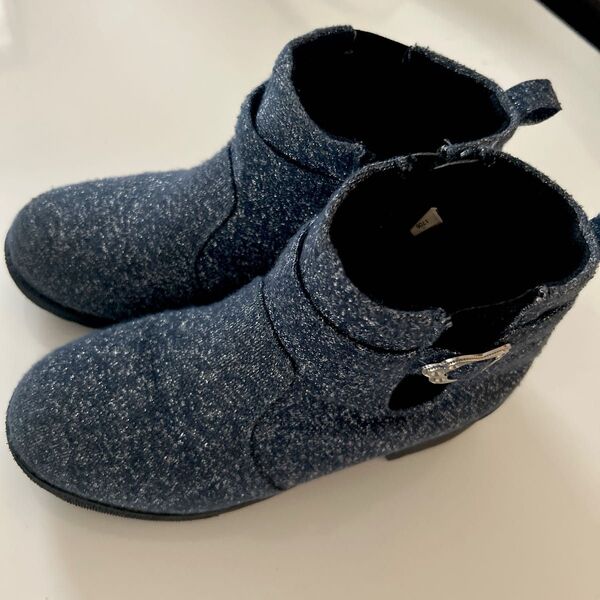 (美品)kids ショートブーツ 22cm