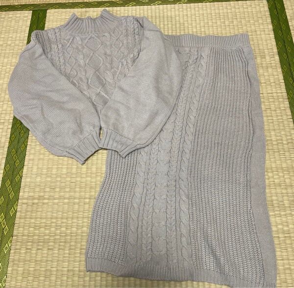 ニット セットアップ