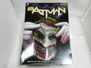 未開封+廃盤品+難あり　DC COMICS　BATMAN　DEATH OF THE FAMILY　BOOK & MASK SET　バットマン　デス・オブ・ザ・ファミリー　マスク