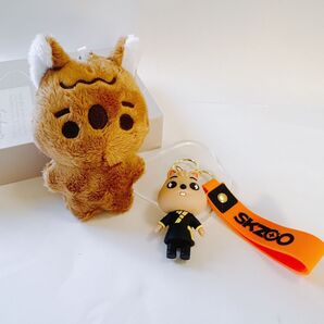 スキズ skzoo アイエン ぬいぐるみ キーリング キーホルダー