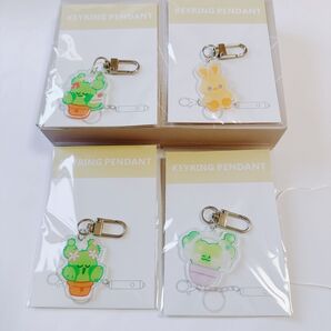 IU アクリルキーホルダー タユギ アヒル 4個セット