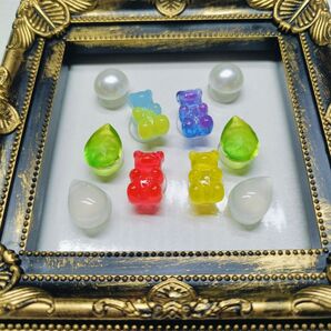 137 雫 ジビッツ クロックス サンダル カワイイ オリジナル カスタマイズ 目印 間違い防止 【匿名配送】