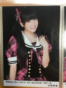 NMB48×B.L.T 2012　03 白間美瑠　B　写真