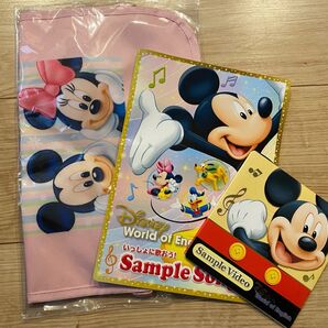 【新品】ディズニー英会話 サンプルセット ベビーカーバッグ付
