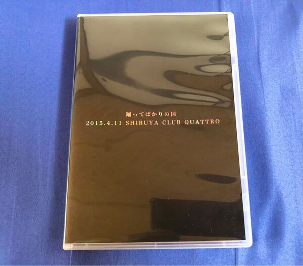 踊ってばかりの国 / 2015.4.11 SHIBUYA CLUB QUATTRO DVD 廃盤品 美品
