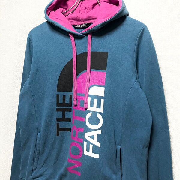 【カラーリング◎】US古着 10s THE NORTH FACE スウェット パーカー