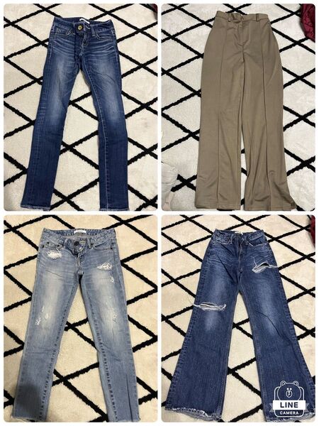 MOUSSY GYDA デニム まとめ売り 4点