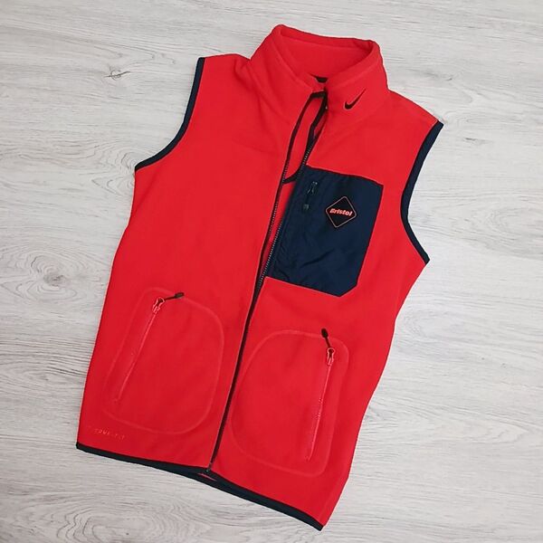 NIKE FCRB ナイキ ブリストル THERMA-FIT フリースベスト