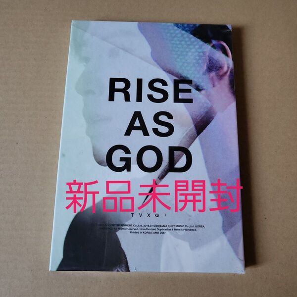 東方神起 RISE AS GOD 新品未開封CD ユノ チャンミン