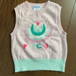 最終値下げ!jacadi ジャカデ ニットベスト ピンク 6A 116cm