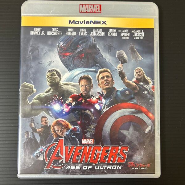アベンジャーズ/エイジオブウルトロン MovieNEX ブルーレイ+DVDセット ロバートダウニーJr.
