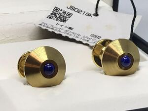  new goods unused Dunhill Gold × lapis lazuli cuffs cuff links accessory equipped 