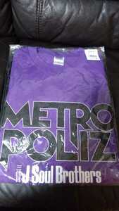 三代目JSB　metropoliz Tシャツ 登坂広臣岩田剛典　今市隆二　山下健二郎　Mサイズ