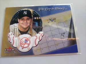 2002 Fleer Tradition This Day in History Jason Giambi