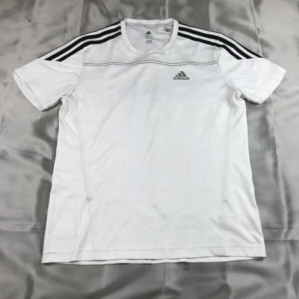 adidas★アディダス★Tシャツ★スポーツウェア★白★黒★ホワイト★ブラック▽2-281