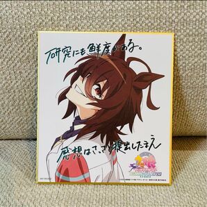 劇場版ウマ娘 新時代の扉 劇場特典 映画特典 第2弾 色紙 アグネスタキオン
