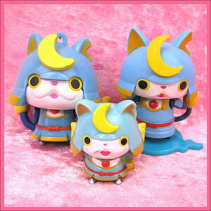 妖怪ウォッチ 3点 ★ ぷらぷらマスコット アクションフィギュアDX 人形すくい ／ ブシニャン Used