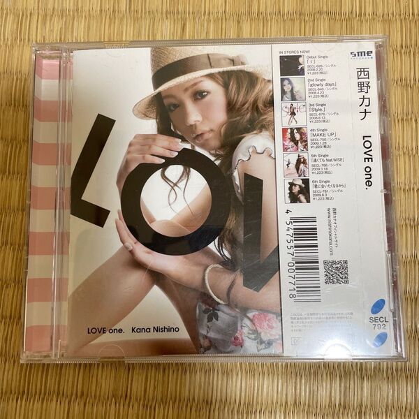 西野カナ LOVE one.