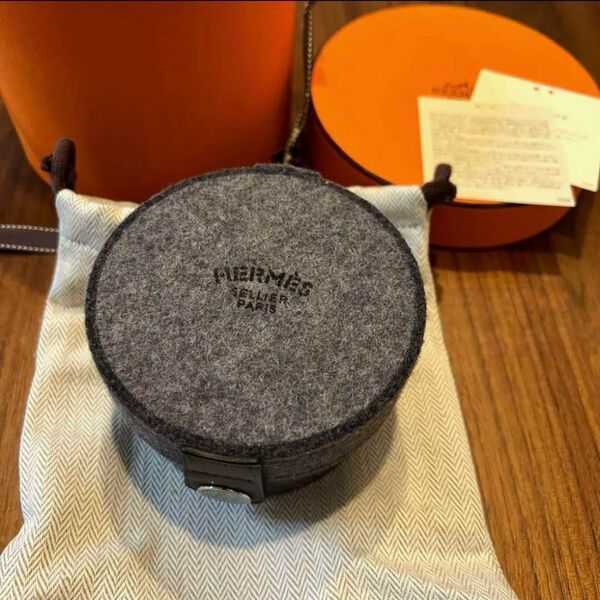 新品未使用 HERMES エルメス シュガーボックス 小物入れ