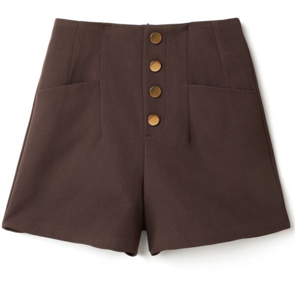 GRL ハイウエスト ショートパンツ L ac1928
