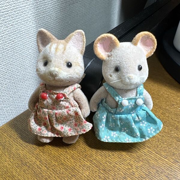 シルバニアファミリー ネコ ネズミ