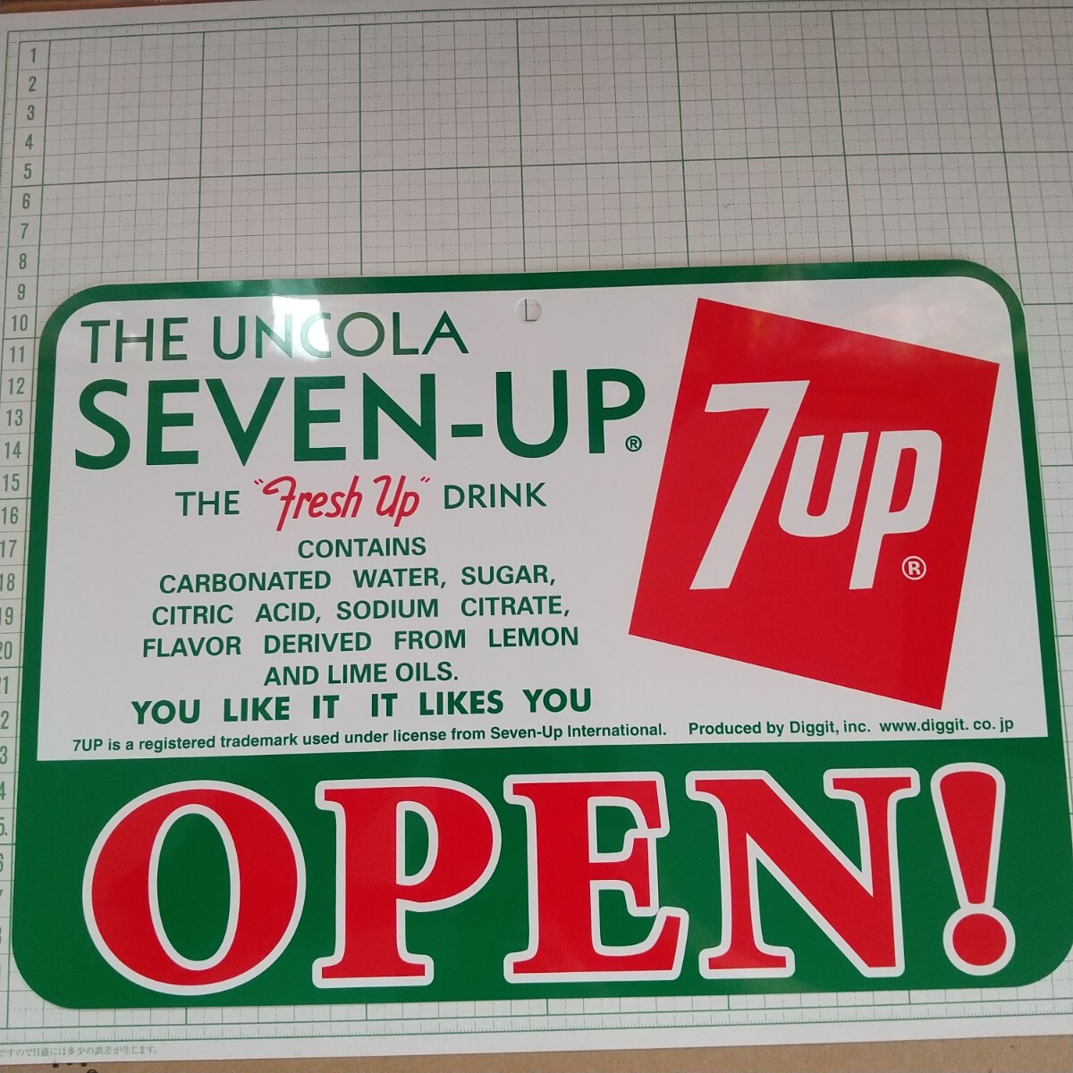 2025年最新】Yahoo!オークション -7up 看板の中古品・新品・未 2025年最新】Yahoo!オークション -7up 看板の中古品・新品・未