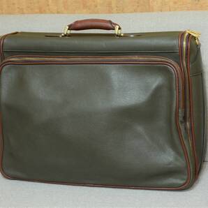 イタリア製 ショルダー取り外し可能 レザー トランク ガーメントケース レア ガーメントバッグ