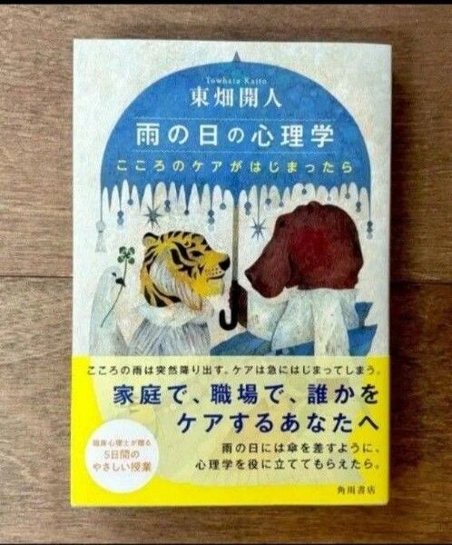 雨の日の心理学 こころのケアがはじまったら 単行本 東畑 開人