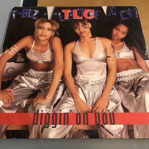 【 送料込み ！ R＆B 】 TLC / diggin on you US盤 名曲の画像1