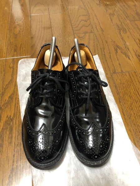 トリッカーズ Tricker's バートン パテントレザー エナメル 美品