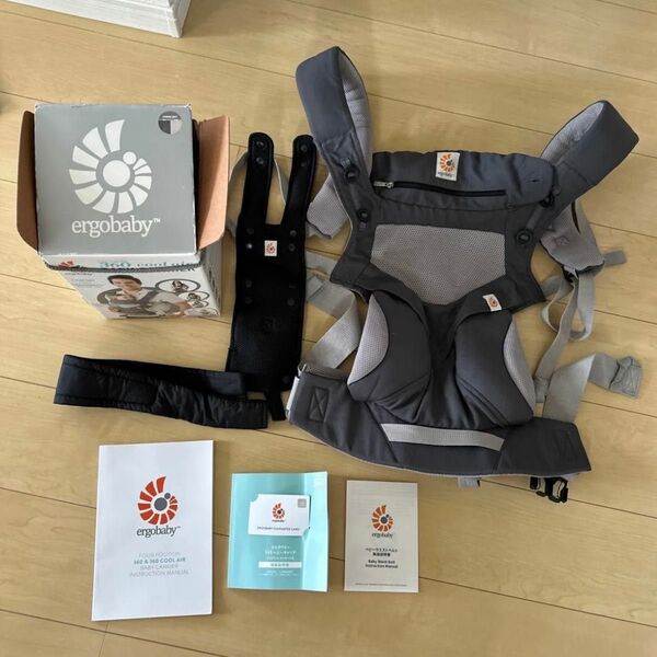 【正規品】 エルゴベビー 360ベビーキャリア インファント インサートⅡ【美品・保証カード付き】