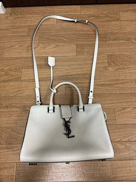 Saint Laurent サンローラン ショルダーバッグ 白色