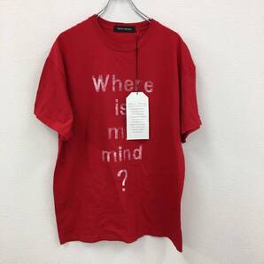 【未使用品★タグ付き 定価\4,400】HARLEM ROUNGE 半袖 Tシャツ レッド Lサイズ ハーレムラウンジ