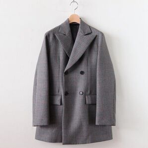新品 AURALEE CHECK DOUBLE 千鳥 ダブル ジャケット コート